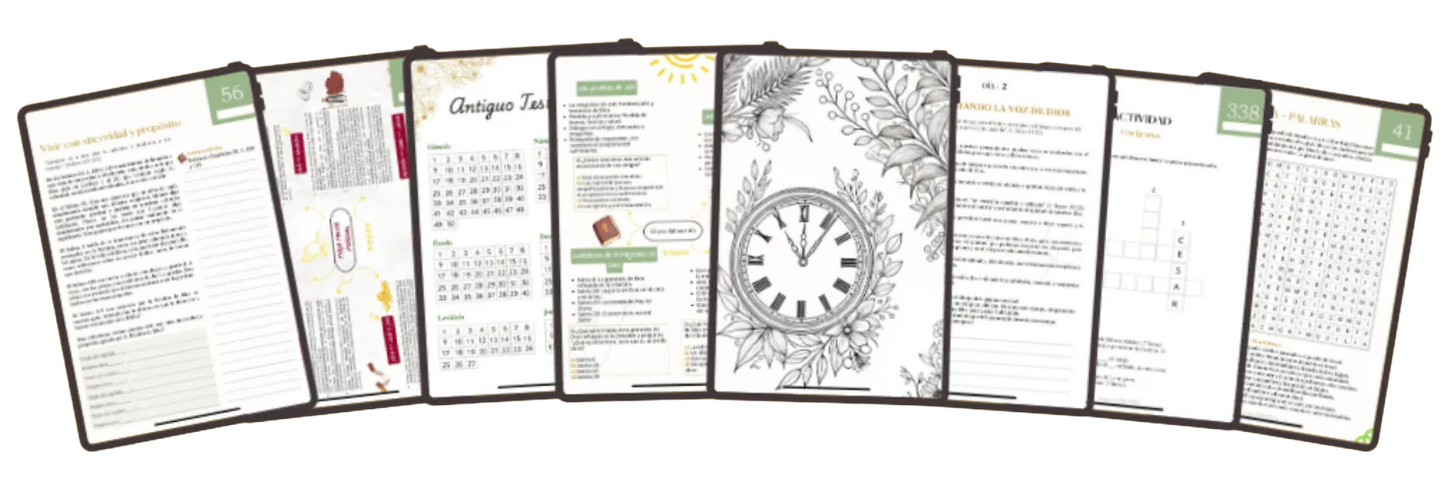 Kit Devocional "Mi Terapeuta Llamado Dios"