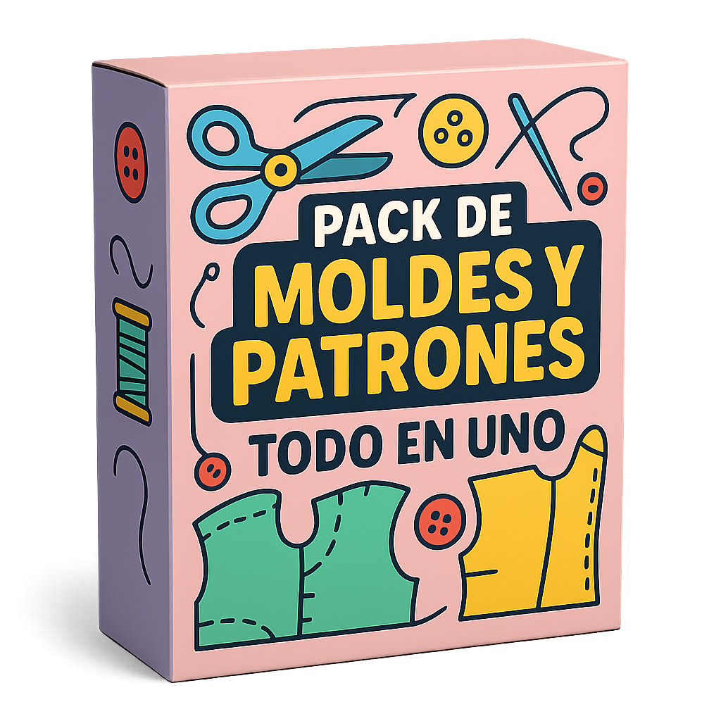 Pack de Moldes y Patrones Todo en Uno
