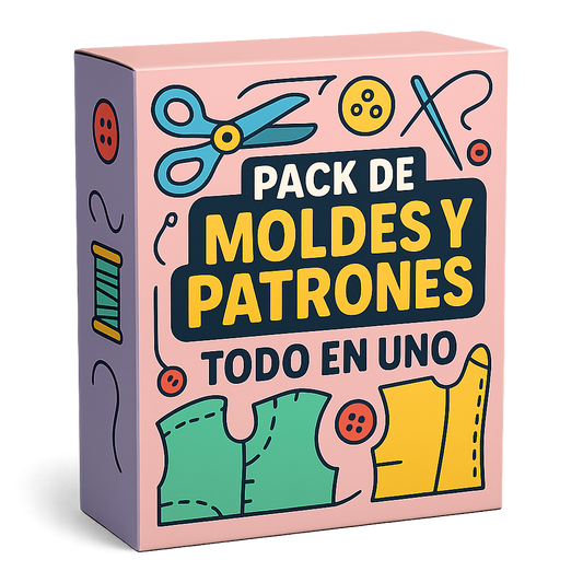 Pack de Moldes y Patrones Todo en Uno