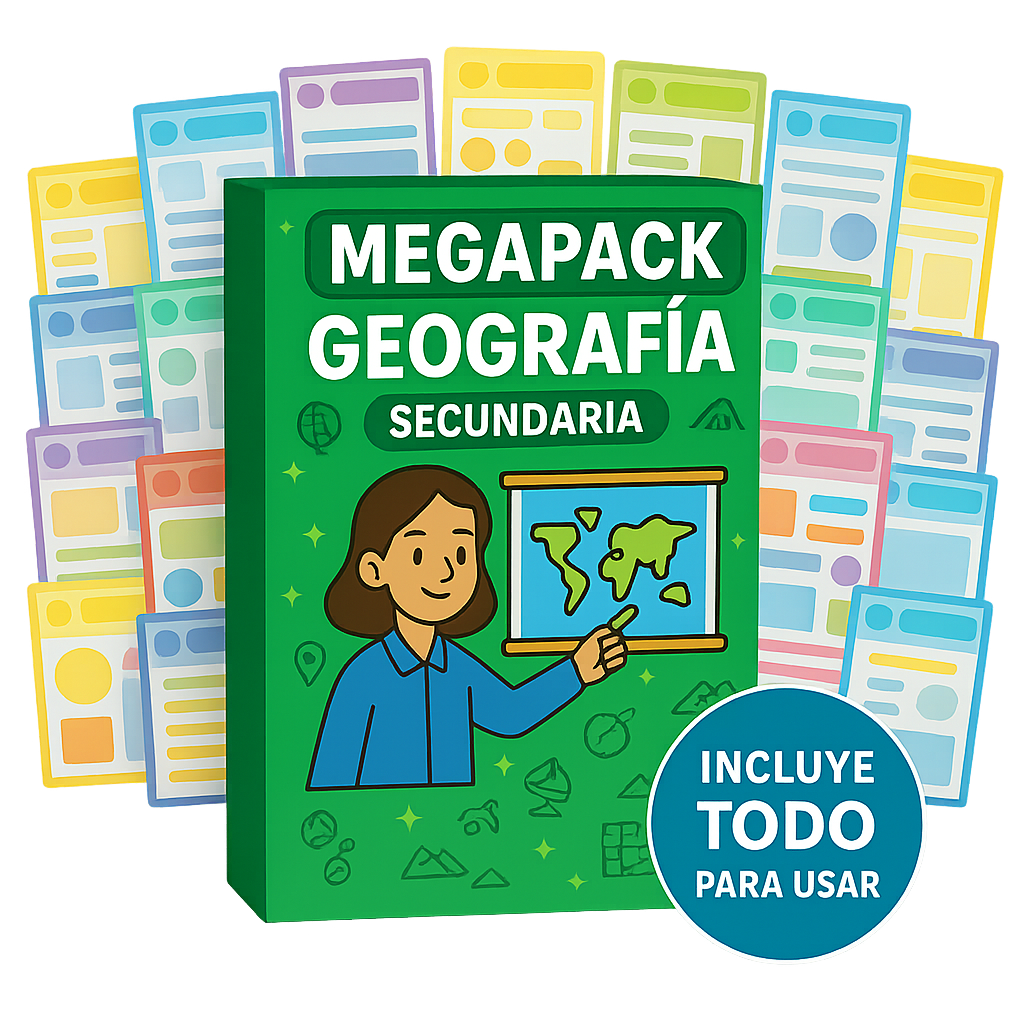 Mega Pack Geografía Secundaria