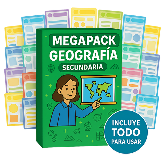 Mega Pack Geografía Secundaria