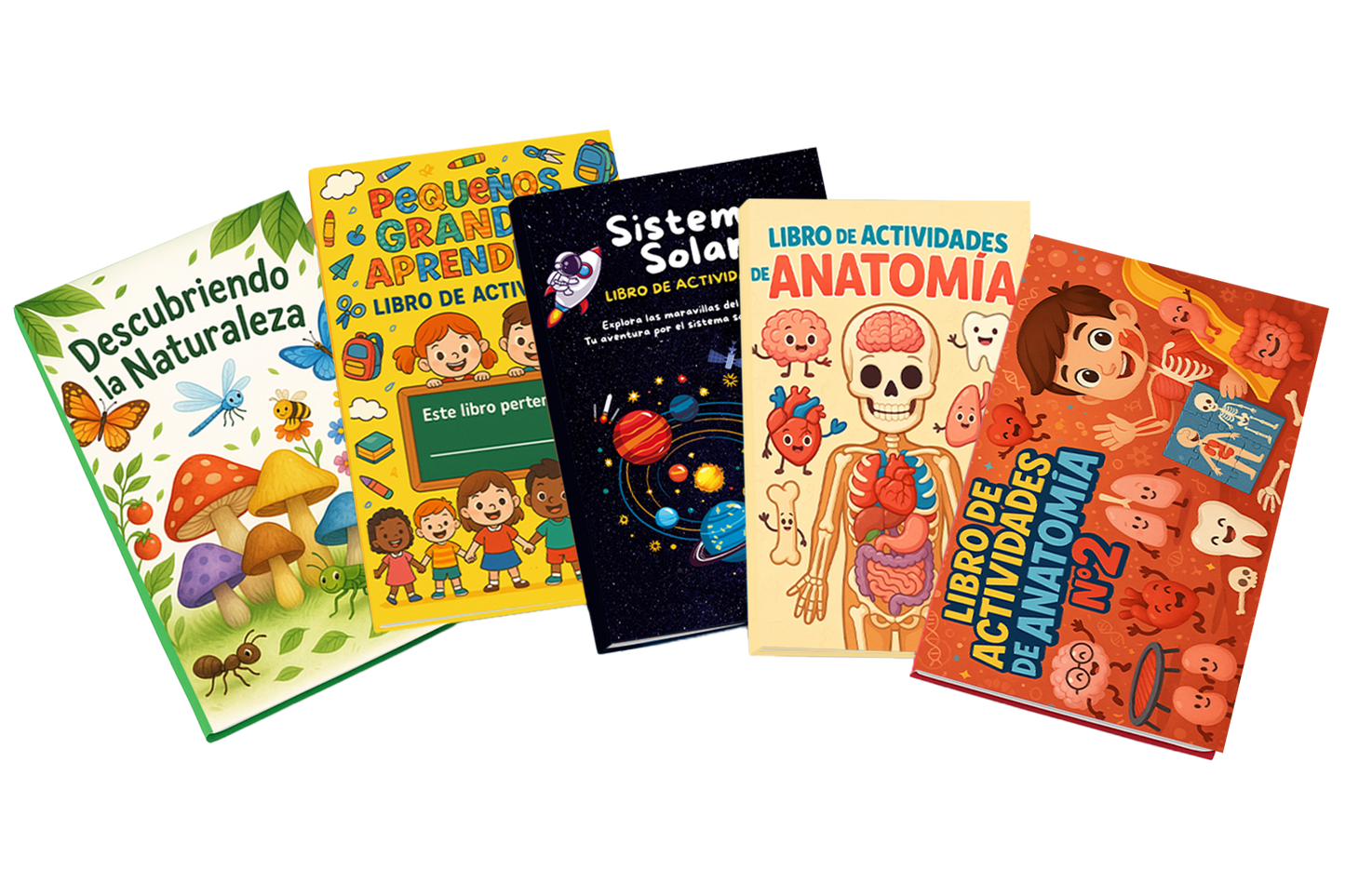Mega Pack de Ciencias, Anatomía y Naturaleza