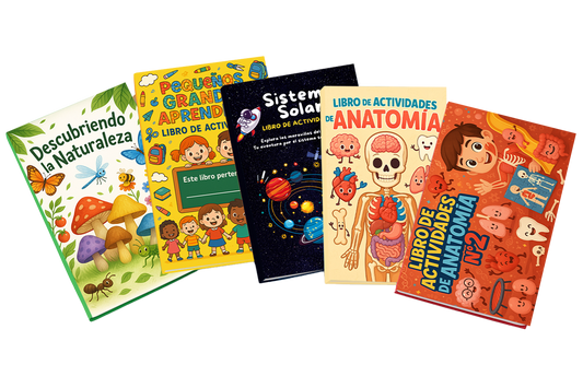 Mega Pack de Ciencias, Anatomía y Naturaleza