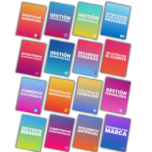 Mega Pack Biblioteca Empresarial 16 en 1
