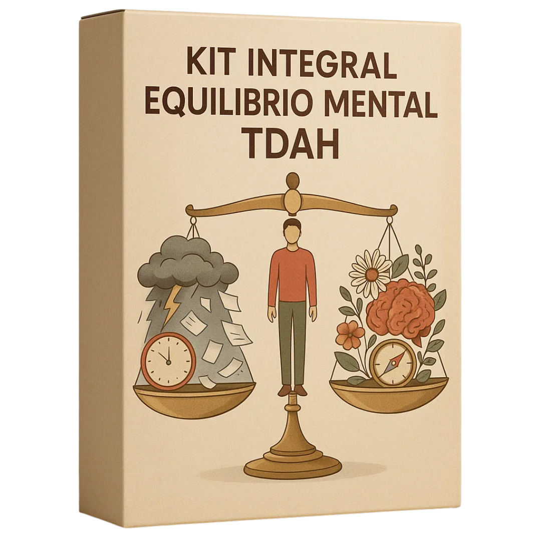 Kit Integral Equilibrio Mental TDAH